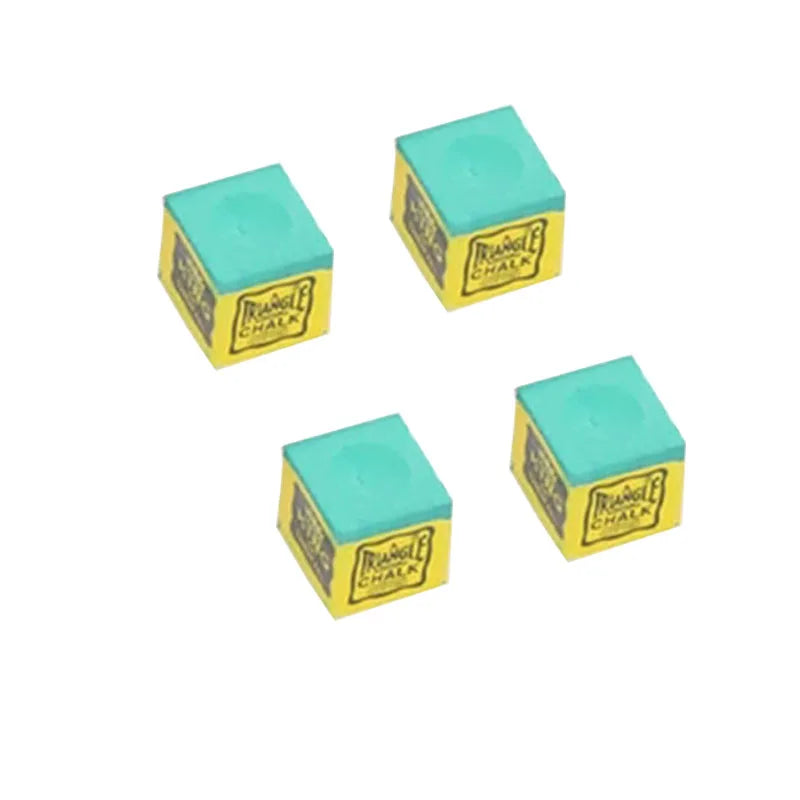 4Pcs Cheap Billiards Snooker Cue Chalk Billiard No-Slip Chalk Indoor Sport Accessories