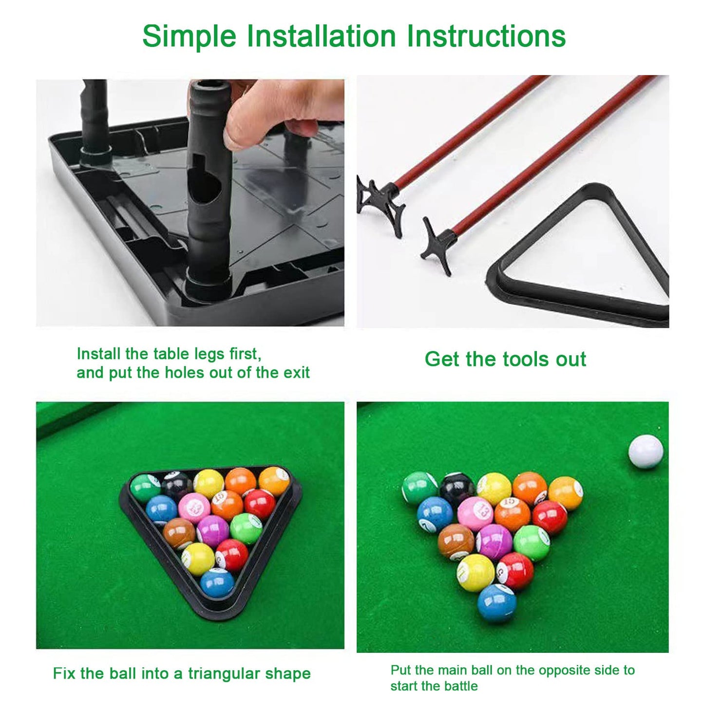 Mini Pool Table Game