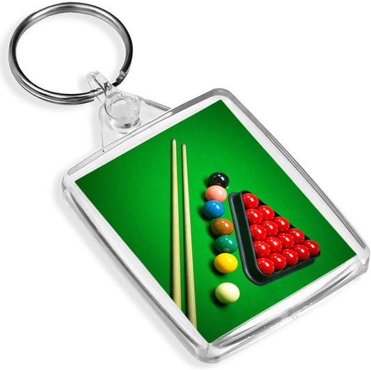 Vinyl Snooker Game Keyring