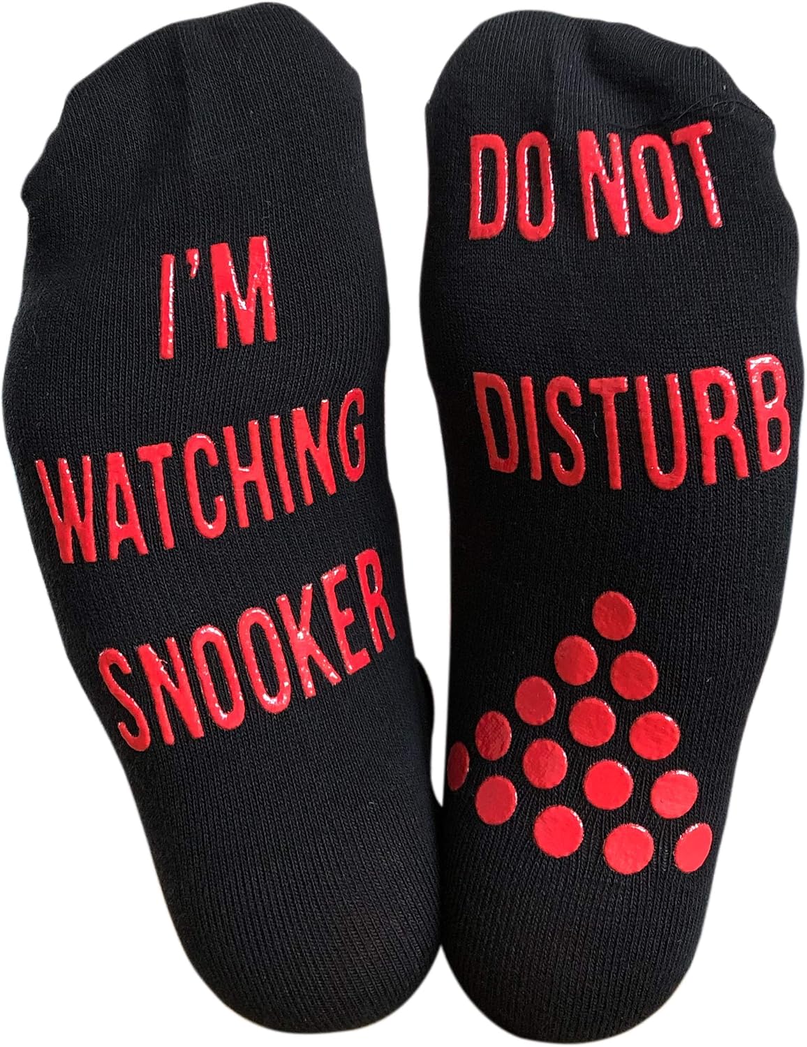 I'm Watching Snooker - Do Not Disturb - Funny Ankle Socks
